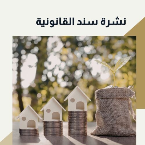 نشرة سند القانونية - أكتوبر - نوفمبر 2025